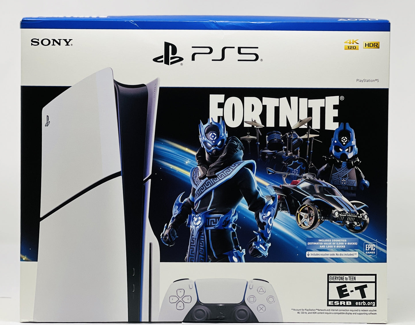 PlayStation 5 Slim Disk - Fortnite Cobalt Star Bundle