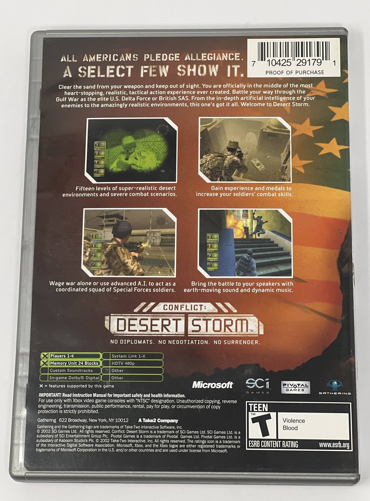 Conflict Desert Storm Platinum Hits
