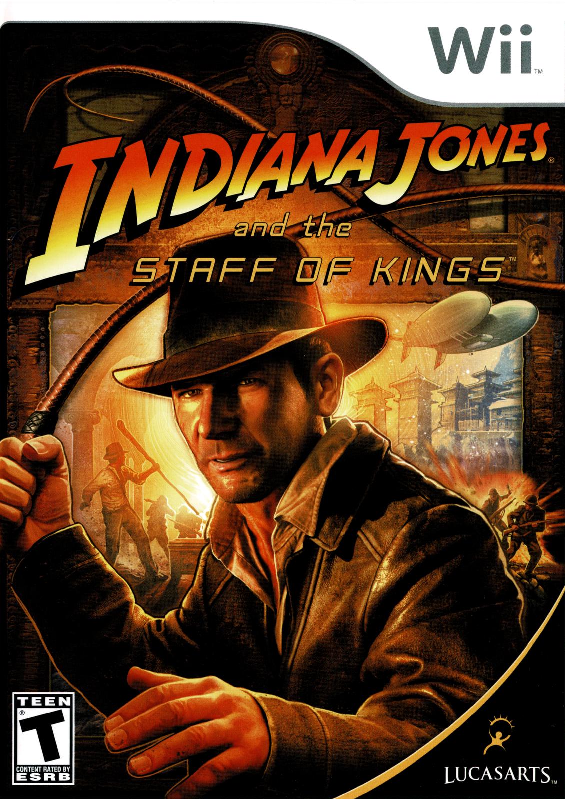 Rosales Super Tech - Indiana Jones and the Staff of Kings - Video Game - Wii