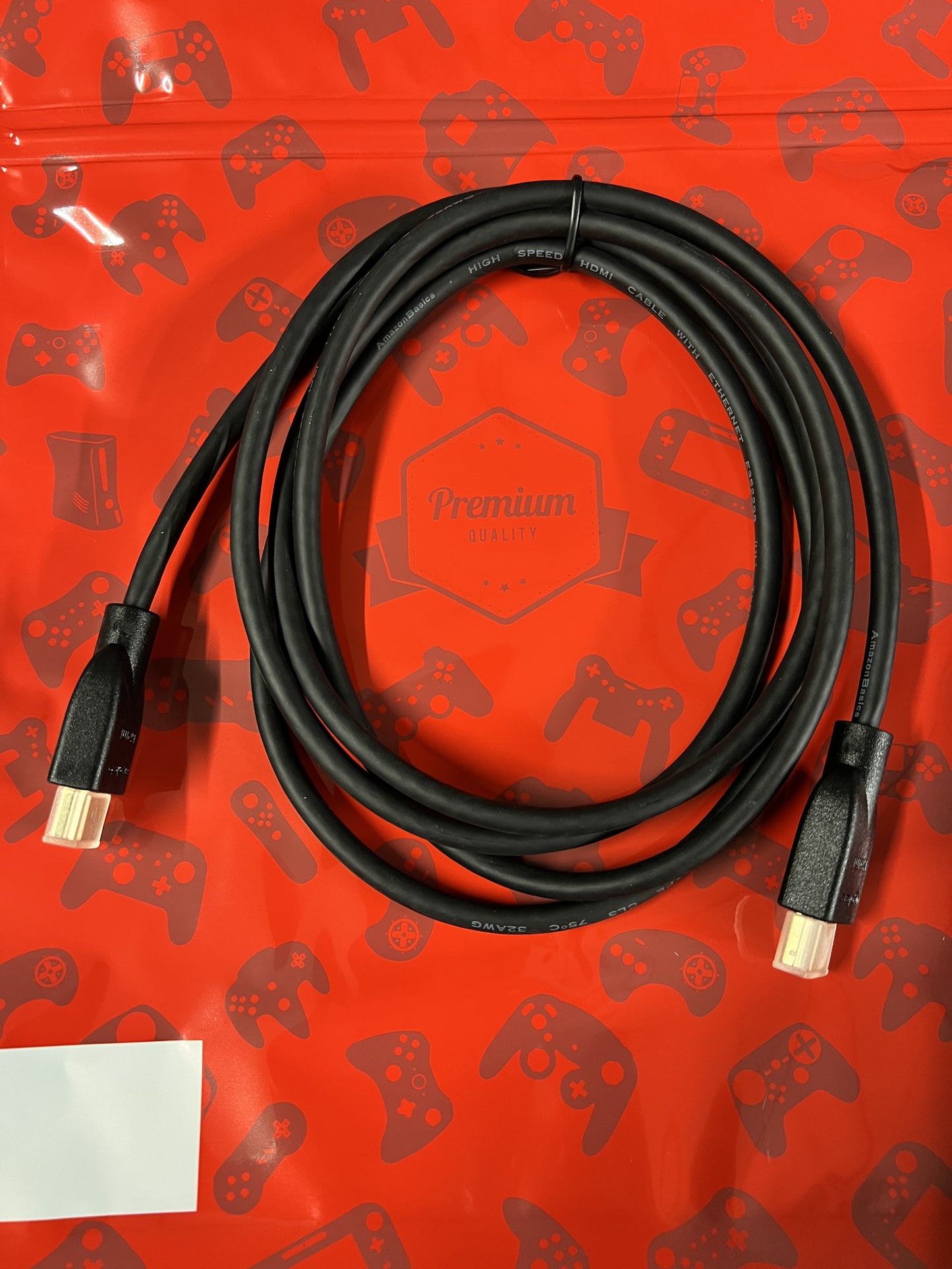 High-Speed HDMI Cable (18 Gbps, 4K/60Hz) - 6 Feet