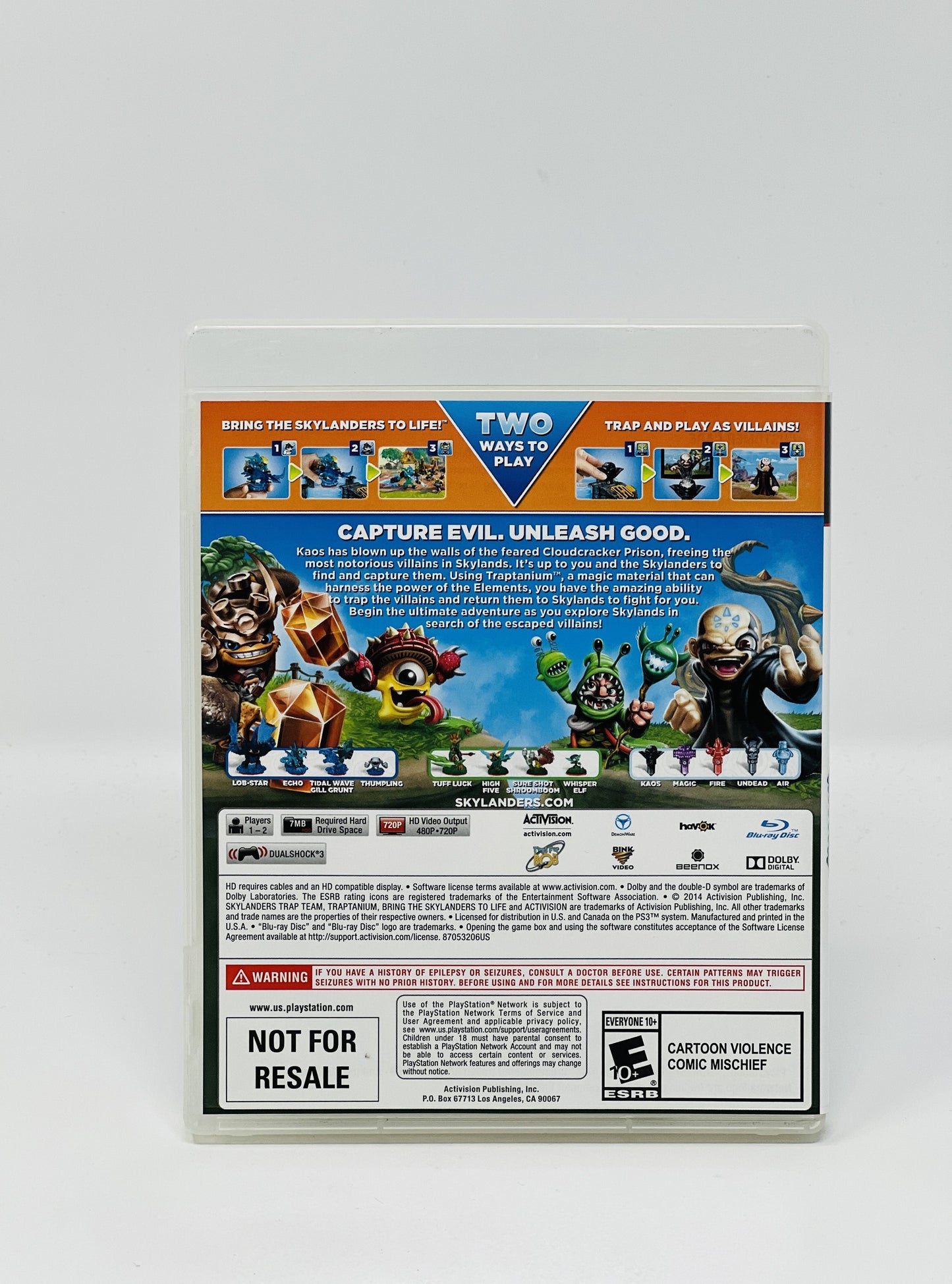 Skylanders Trap Team