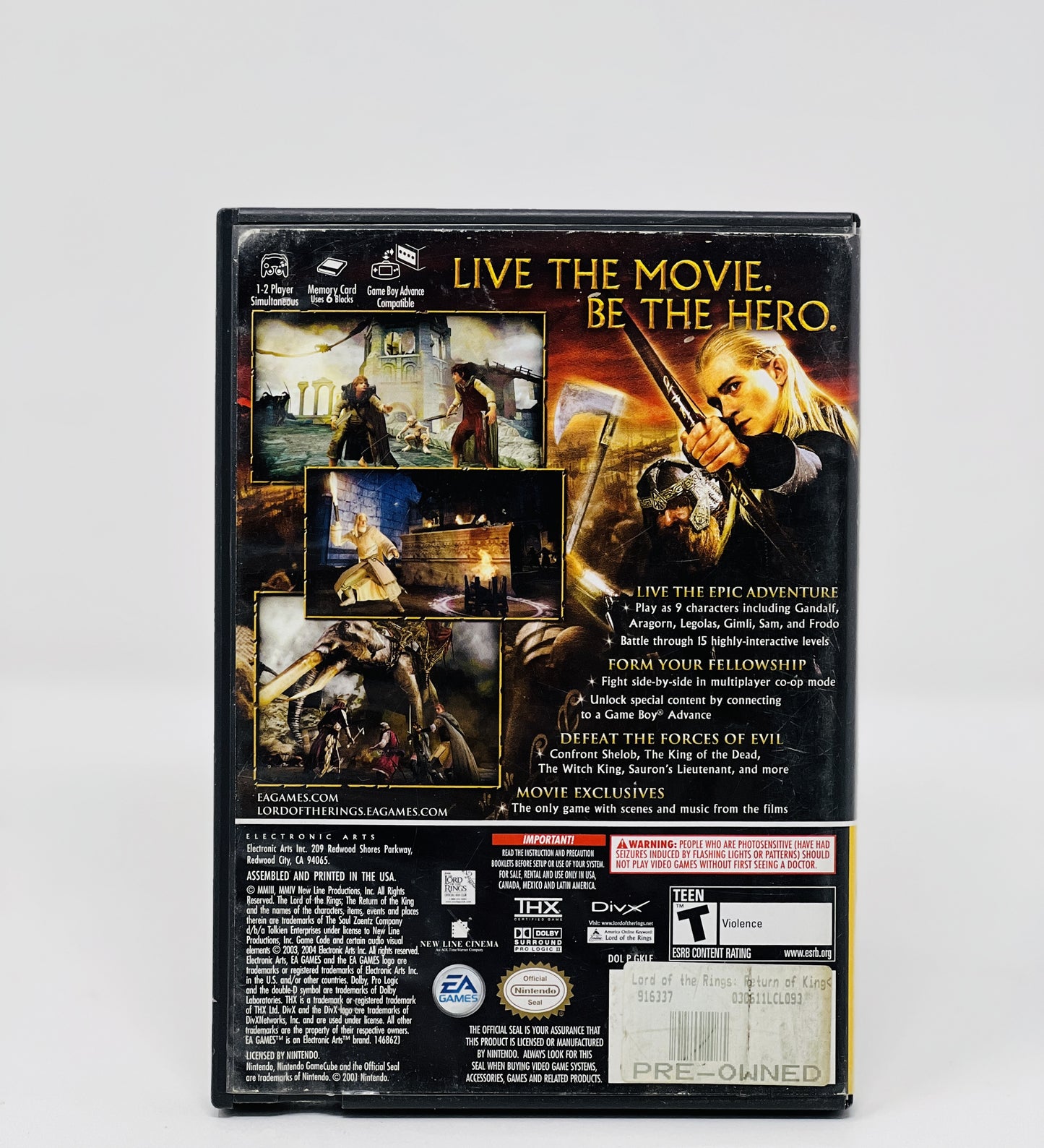 Lord of the Rings Return of the King