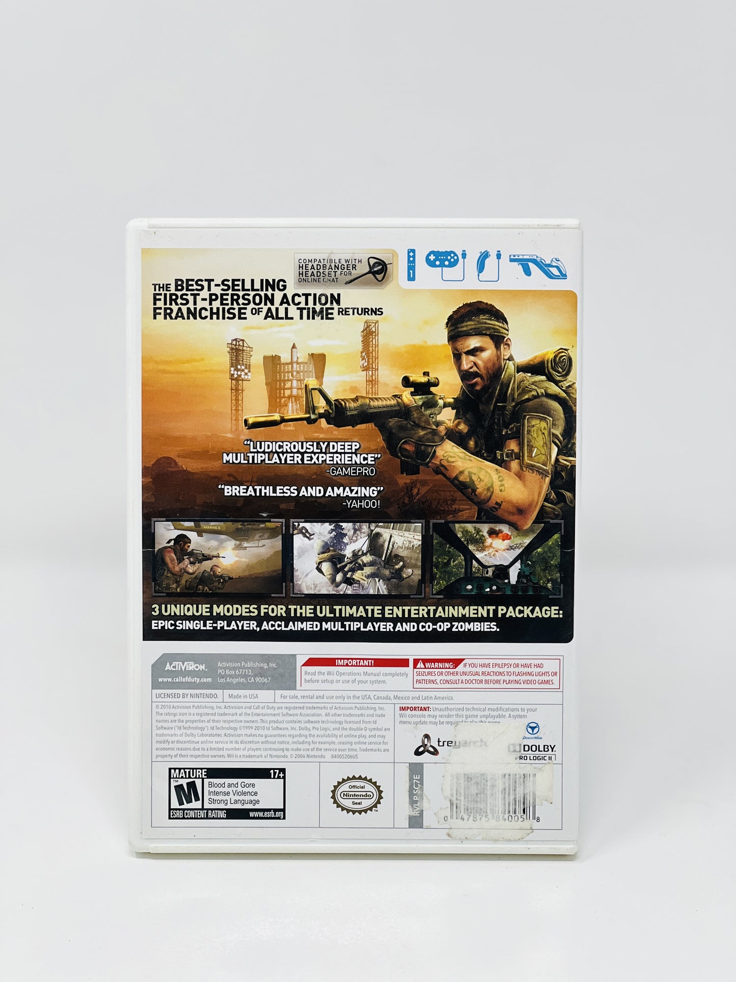 Call of Duty Black Ops