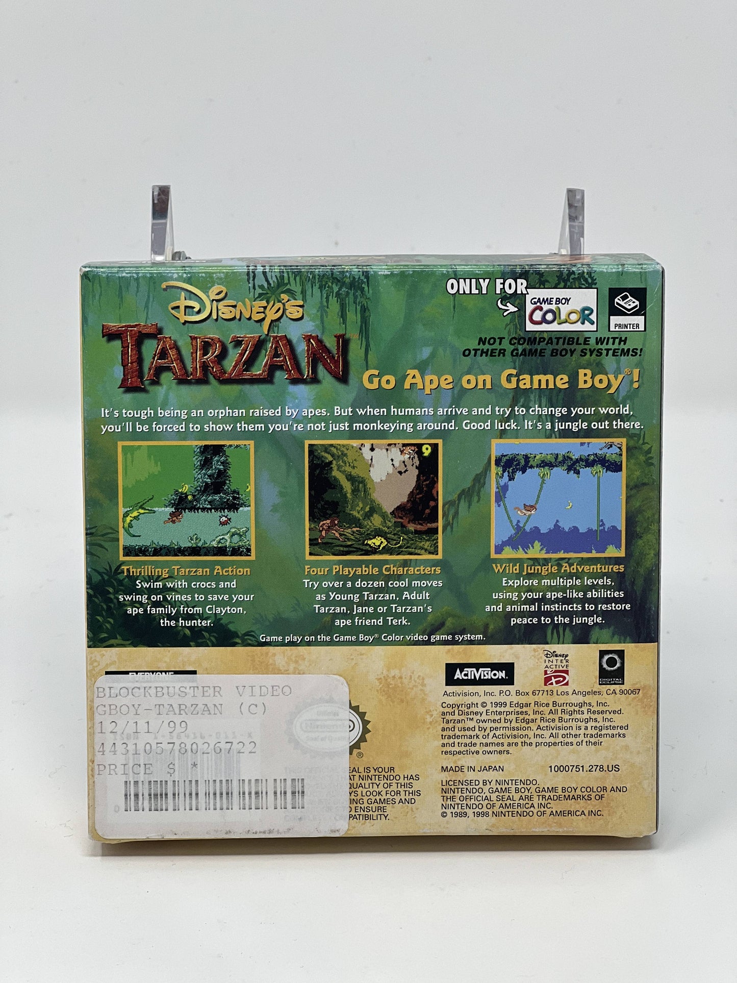 Disney Tarzan: Game Boy Color