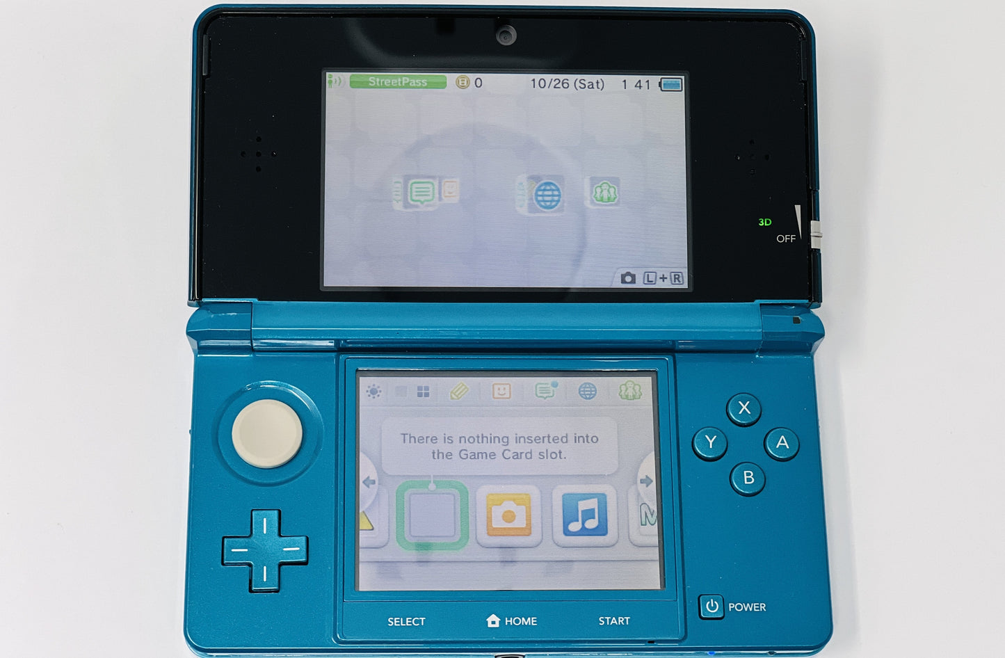Nintendo 3DS - Aqua Blue