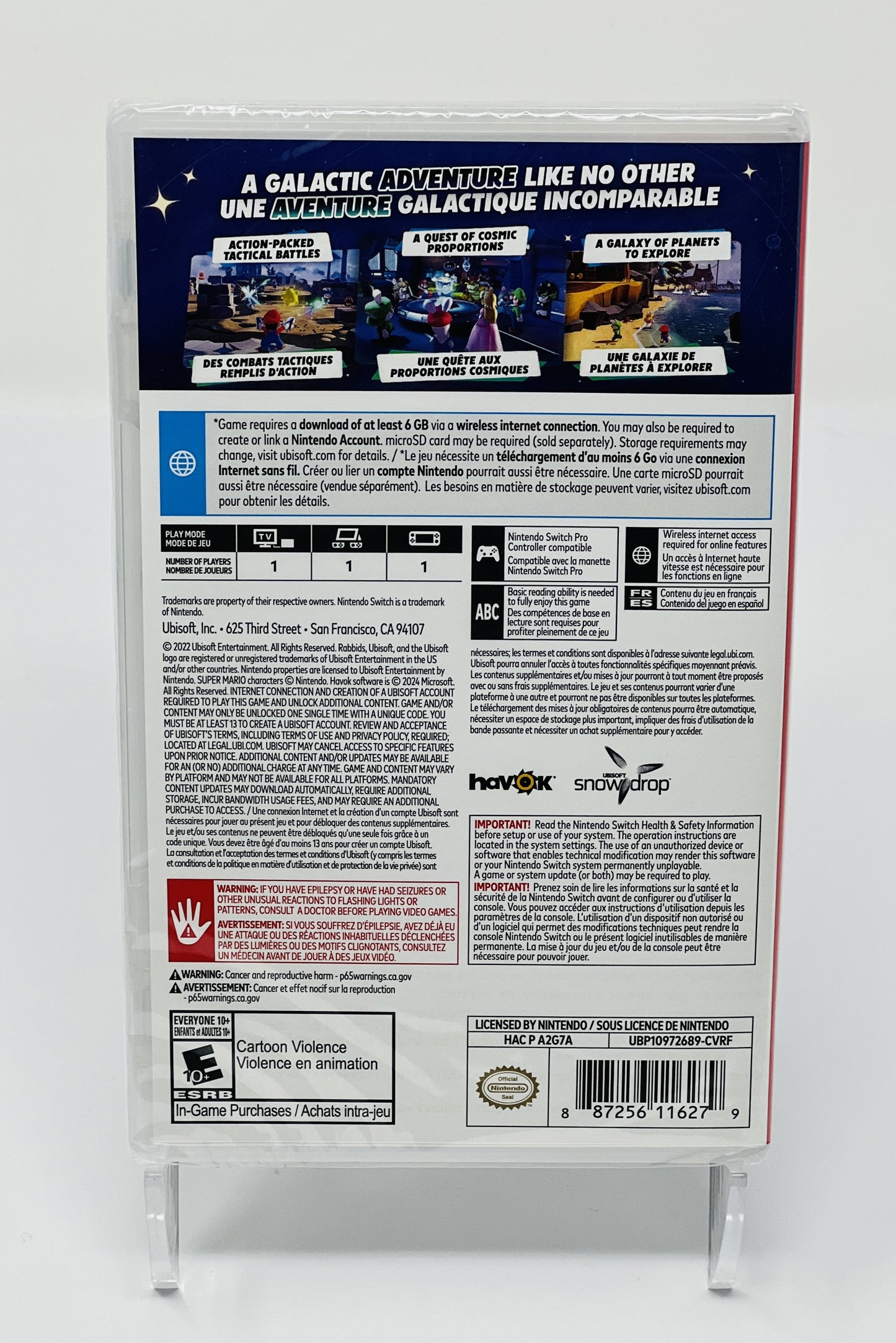 Mario + Rabbids Sparks of Hope (Code in Box)