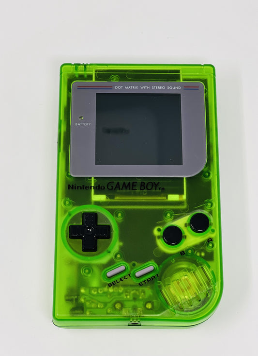 Nintendo Game Boy Original - Green - New Housing w / IPS Screen