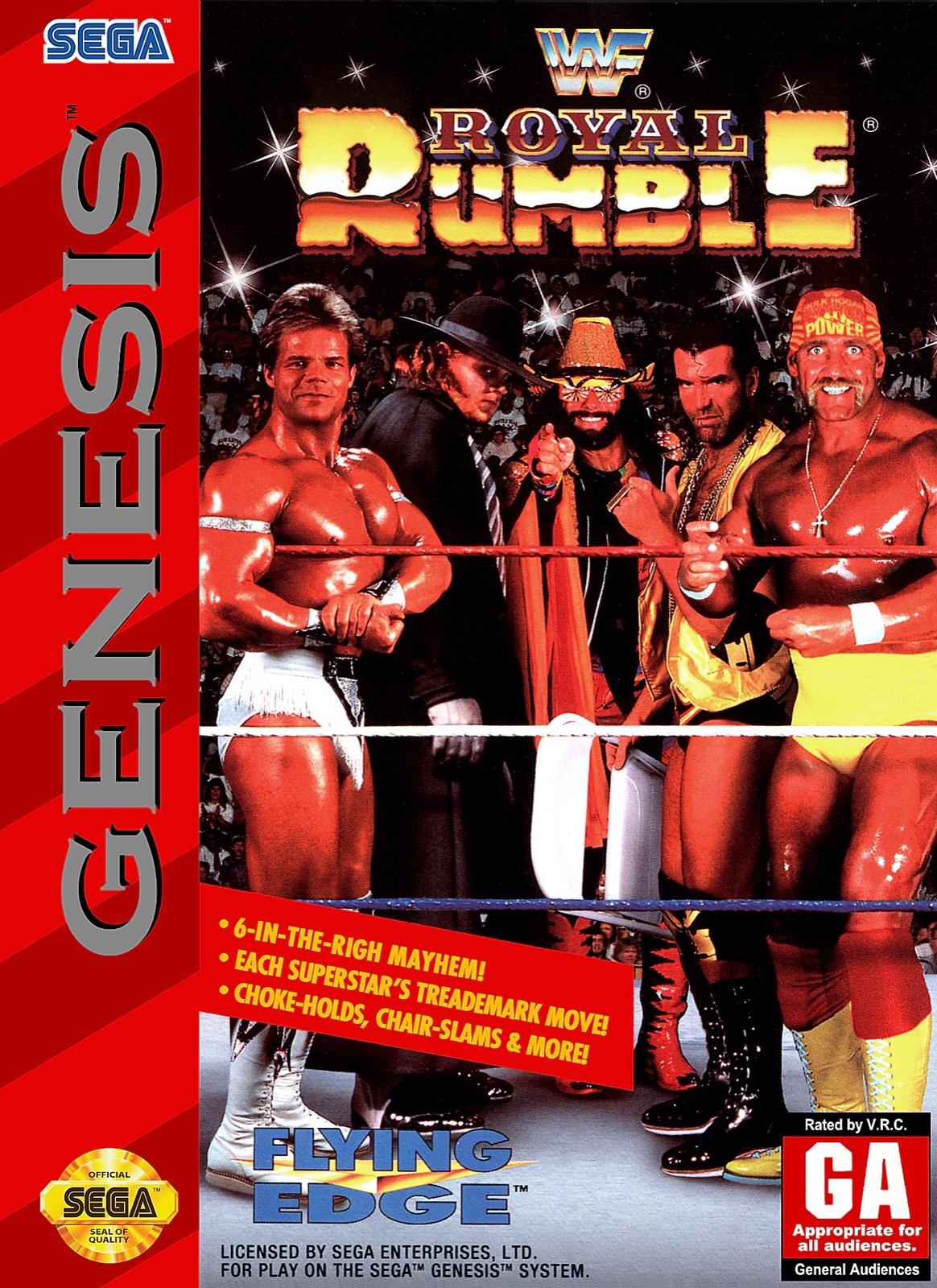 Rosales Super Tech - WWF Royal Rumble - Video Game - Sega Genesis