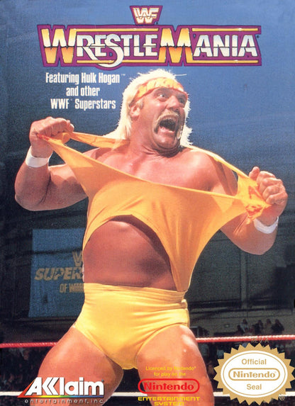 Rosales Super Tech - WWF Wrestlemania - Video Game - NES