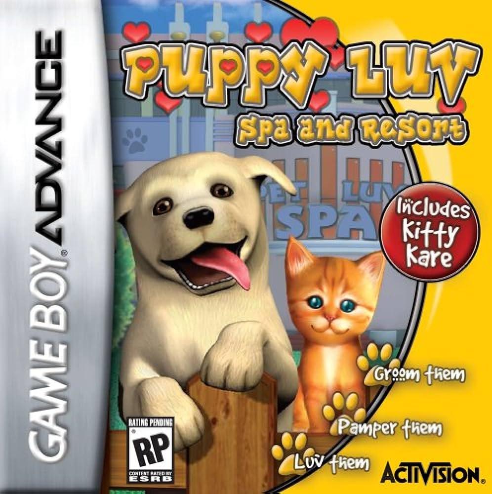 Puppy Luv Spa and Resort - GameBoy Advance