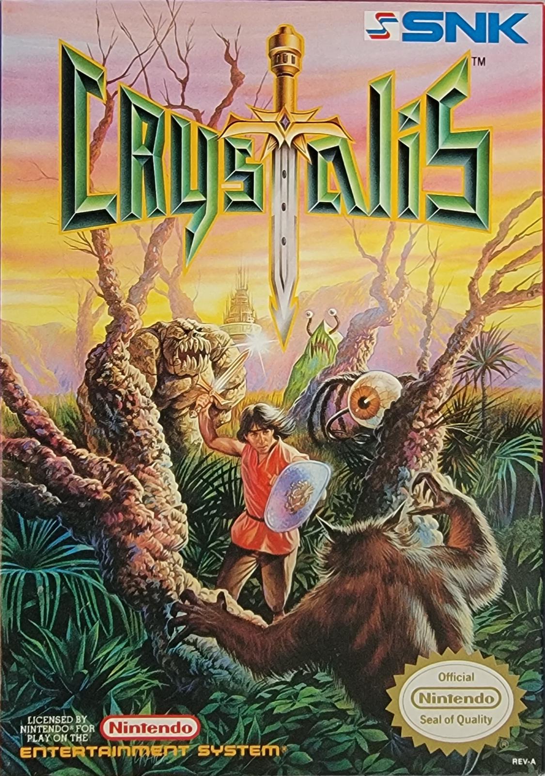Rosales Super Tech - Crystalis - Video Game - NES