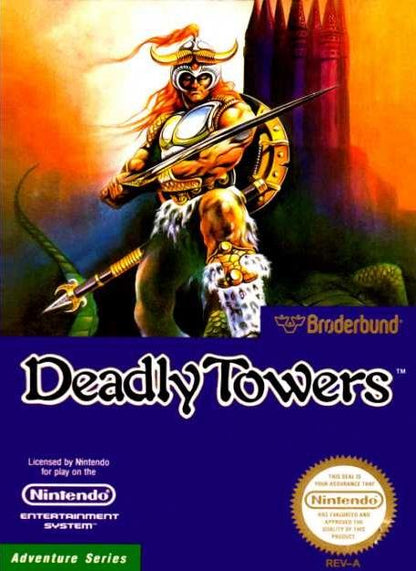 Rosales Super Tech - Deadly Towers - Video Game - NES