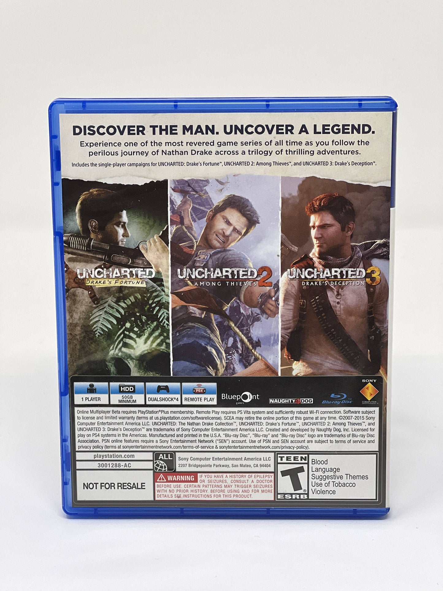 Uncharted The Nathan Drake Collection [Not for Resale]