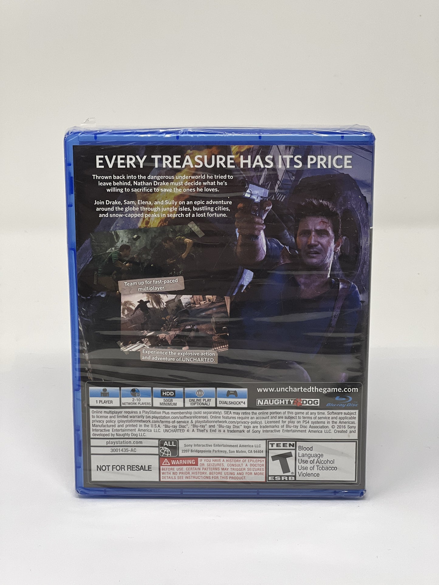 Uncharted 4 A Thief's End [Not For Resale]