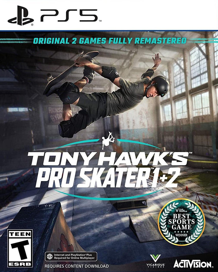 Tony Hawk's Pro Skater 1 + 2 - Playstation 5