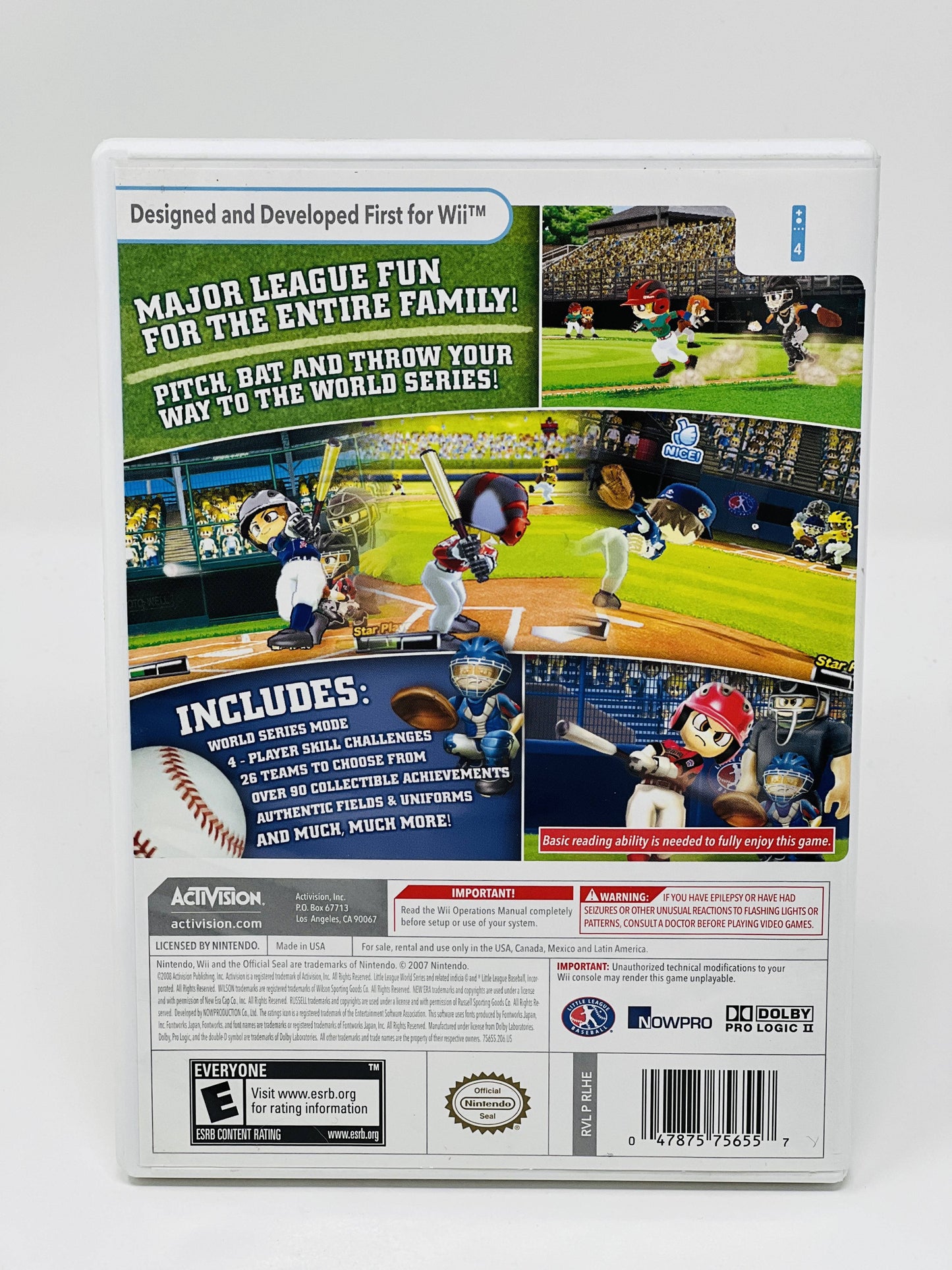 Little League World Series Baseball 2008