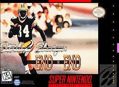 Rosales Super Tech - Sterling Sharpe: End 2 End - Video Game - Super Nintendo