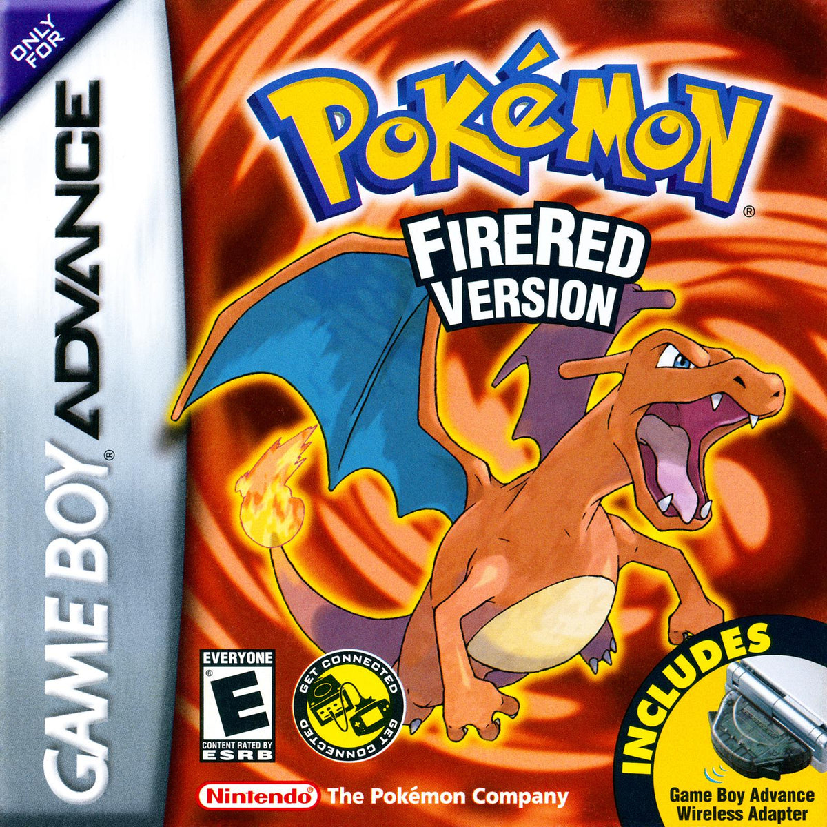 Rosales Super Tech - Pokemon FireRed - Video Game - GameBoy Advance