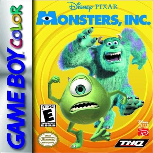 Rosales Super Tech - Monsters Inc - Video Game - GameBoy Color