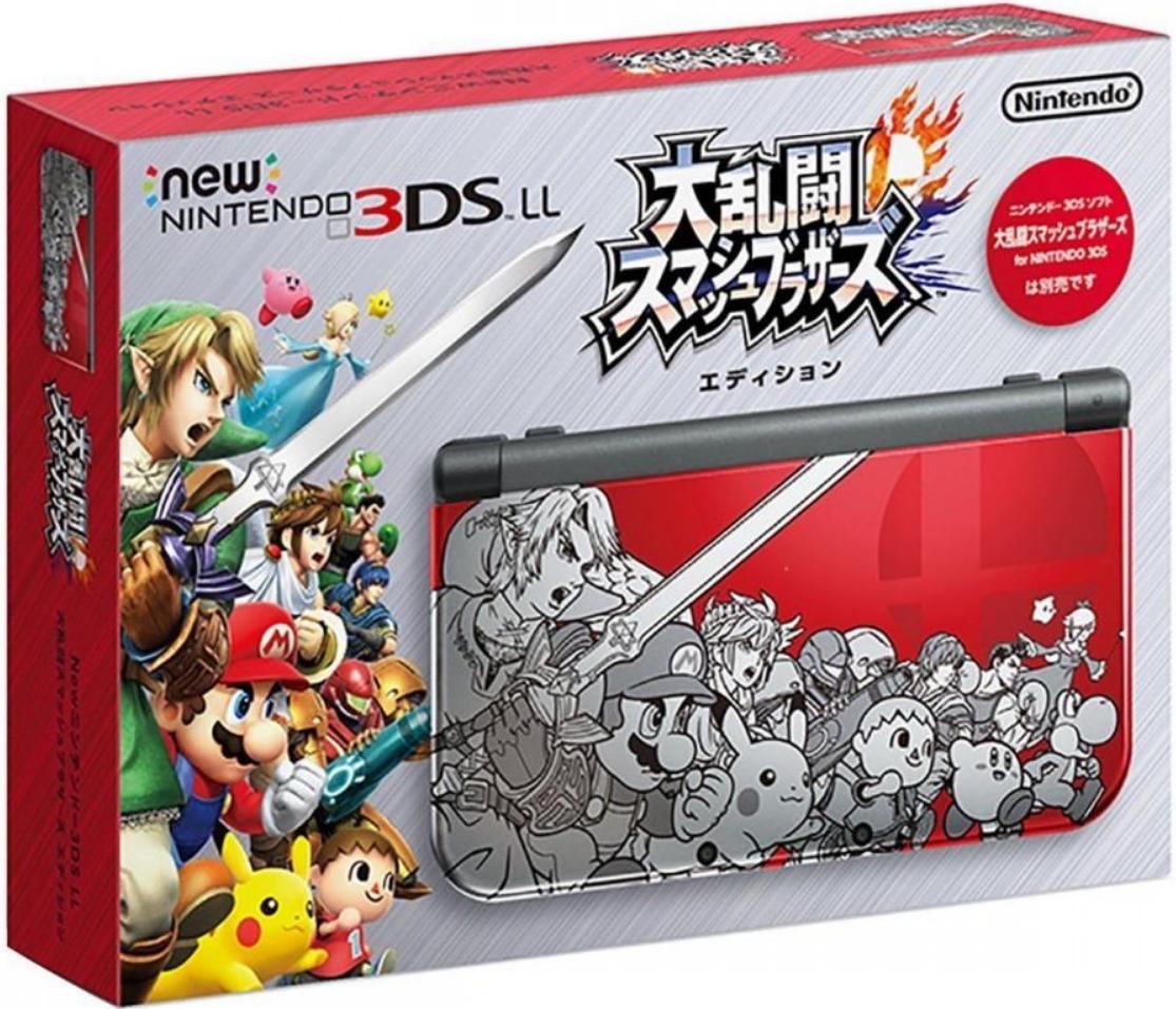 New Nintendo 3DS LL Super Smash Bros. Edition - JP Nintendo 3DS