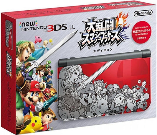 New Nintendo 3DS LL Super Smash Bros. Edition - JP Nintendo 3DS