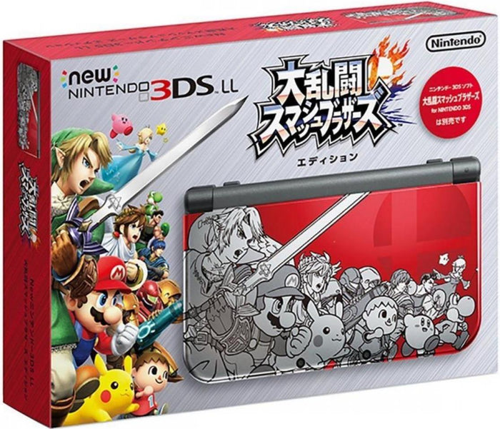 New Nintendo 3DS LL Super Smash Bros. Edition - JP Nintendo 3DS