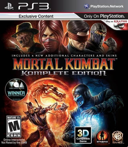 Rosales Super Tech - Mortal Kombat Komplete Edition - Video Game - Playstation 3