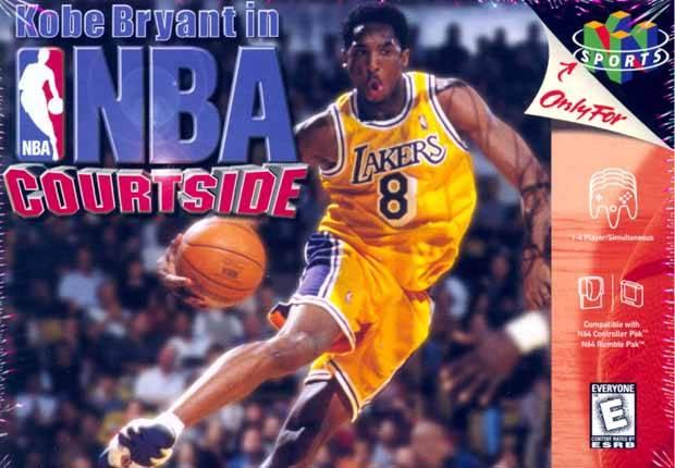 Rosales Super Tech - Kobe Bryant in NBA Courtside - Video Game - Nintendo 64