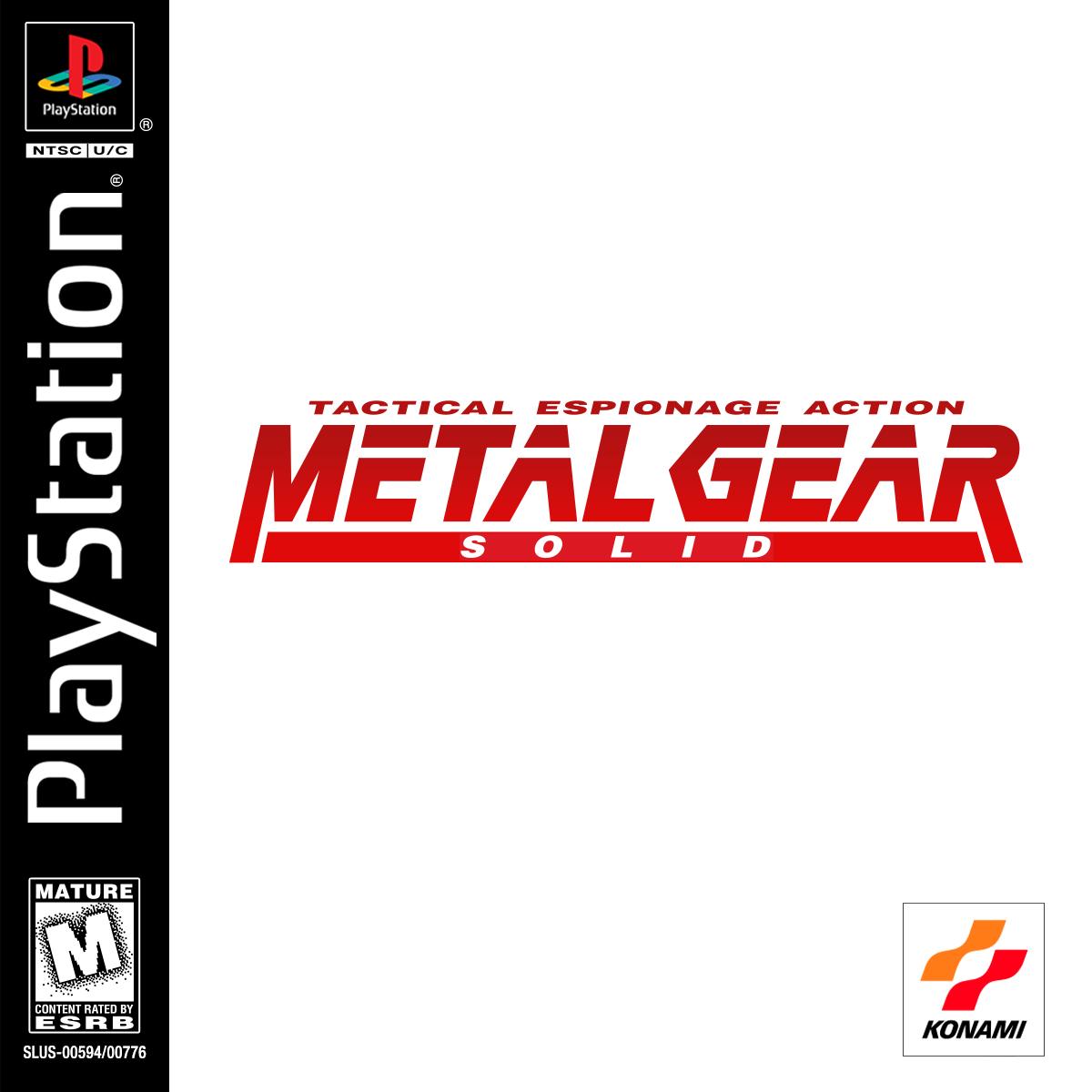 Rosales Super Tech - Metal Gear Solid - Video Game - Playstation