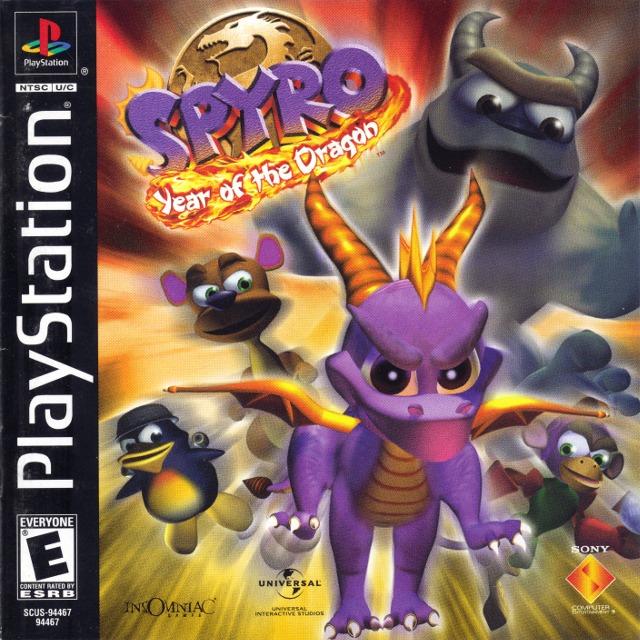 Spyro Year of the Dragon - Playstation