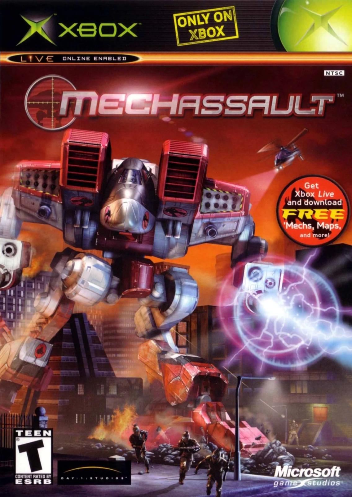 Rosales Super Tech - MechAssault - Video Game - Xbox