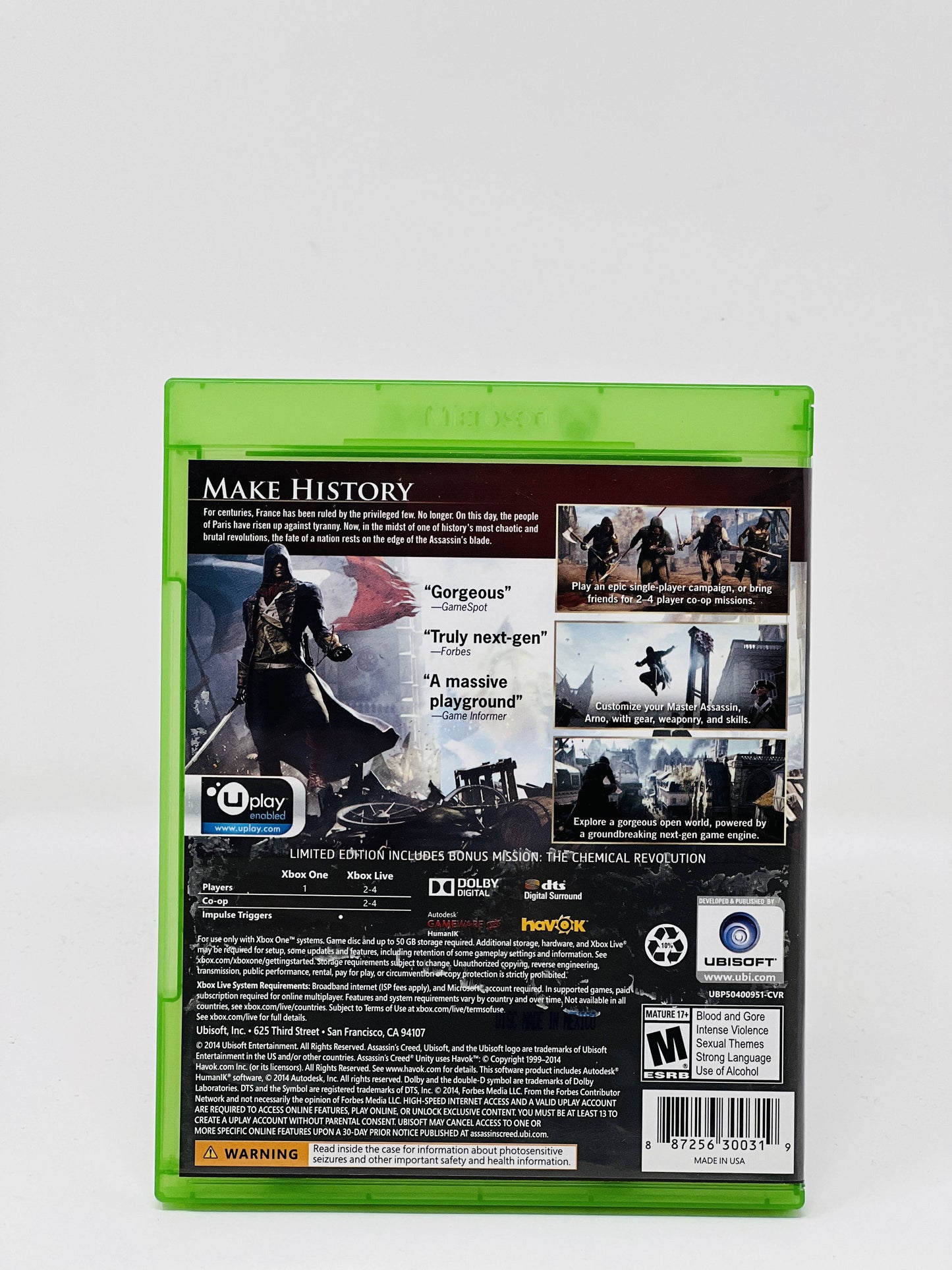 Assassin's Creed: Unity [Limited Edition]