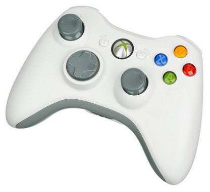 Rosales Super Tech - White Xbox 360 Wireless Controller - Video Game - Xbox 360