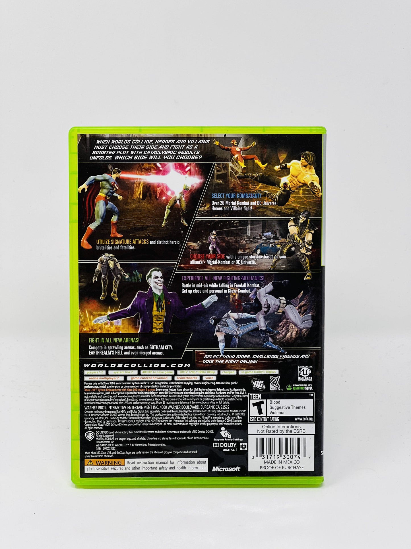 Mortal Kombat Vs. DC Universe [Platinum Hits]
