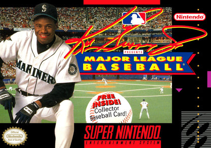 Rosales Super Tech - Ken Griffey Jr Major League Baseball - Video Game - Super Nintendo