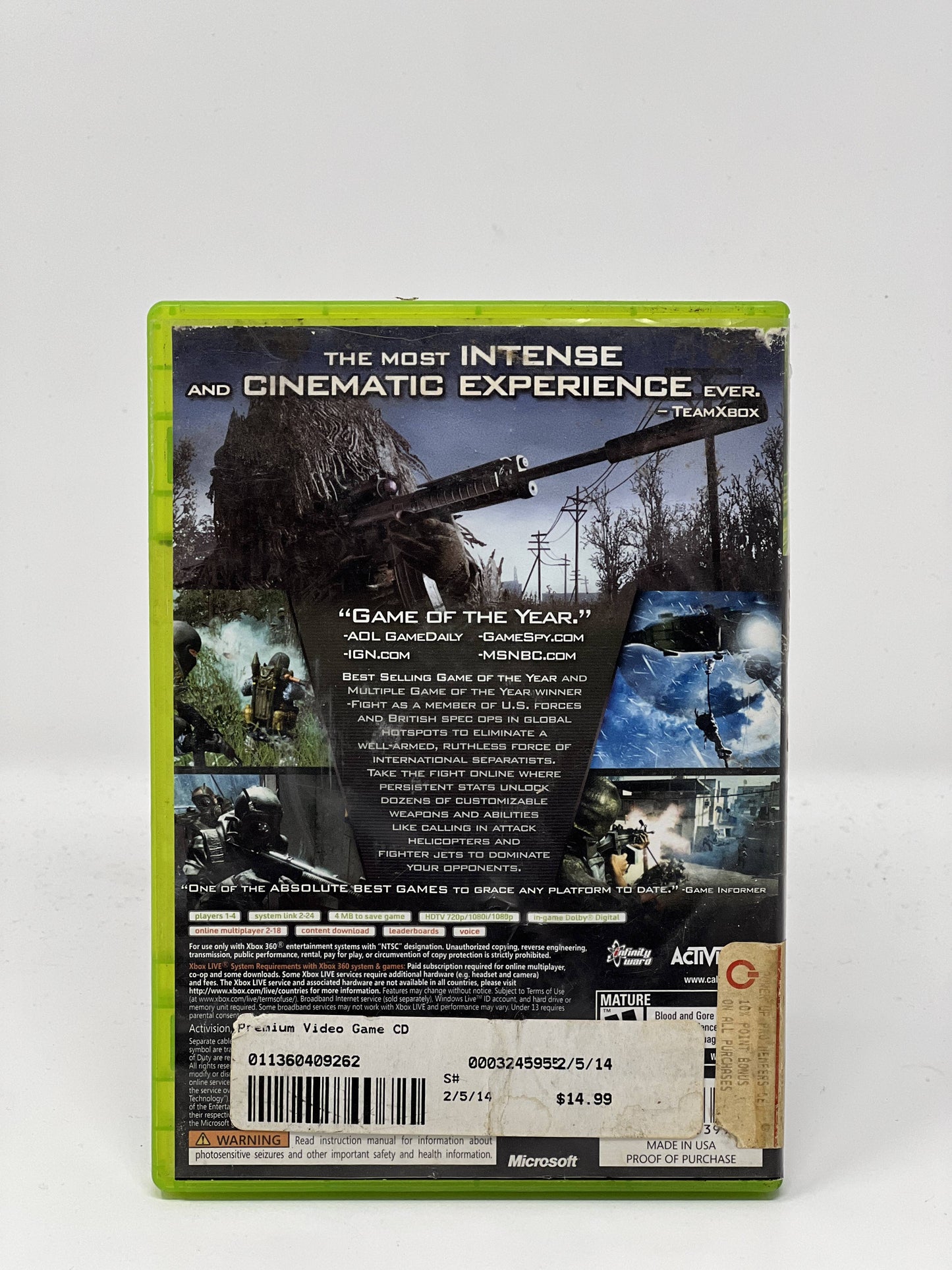 Call of Duty 4 Modern Warfare [Game of the Year]