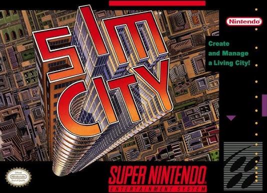 Rosales Super Tech - SimCity - Video Game - Super Nintendo