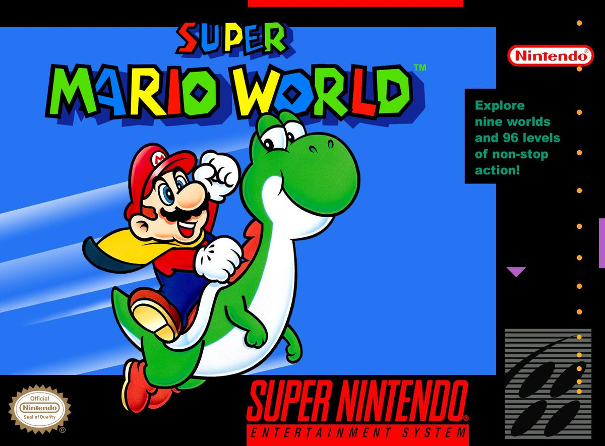 Rosales Super Tech - Super Mario World - Video Game - Super Nintendo