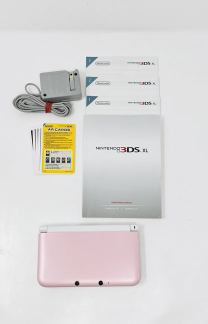 Nintendo 3DS XL Pink & White