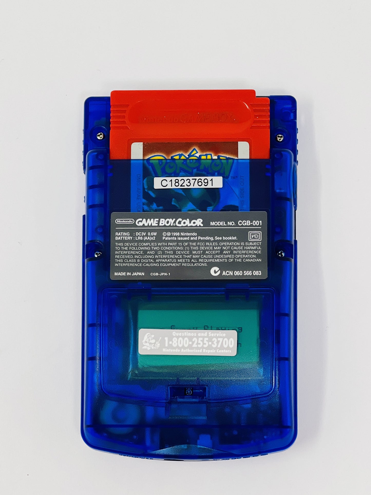 Game Boy Color (Blue)