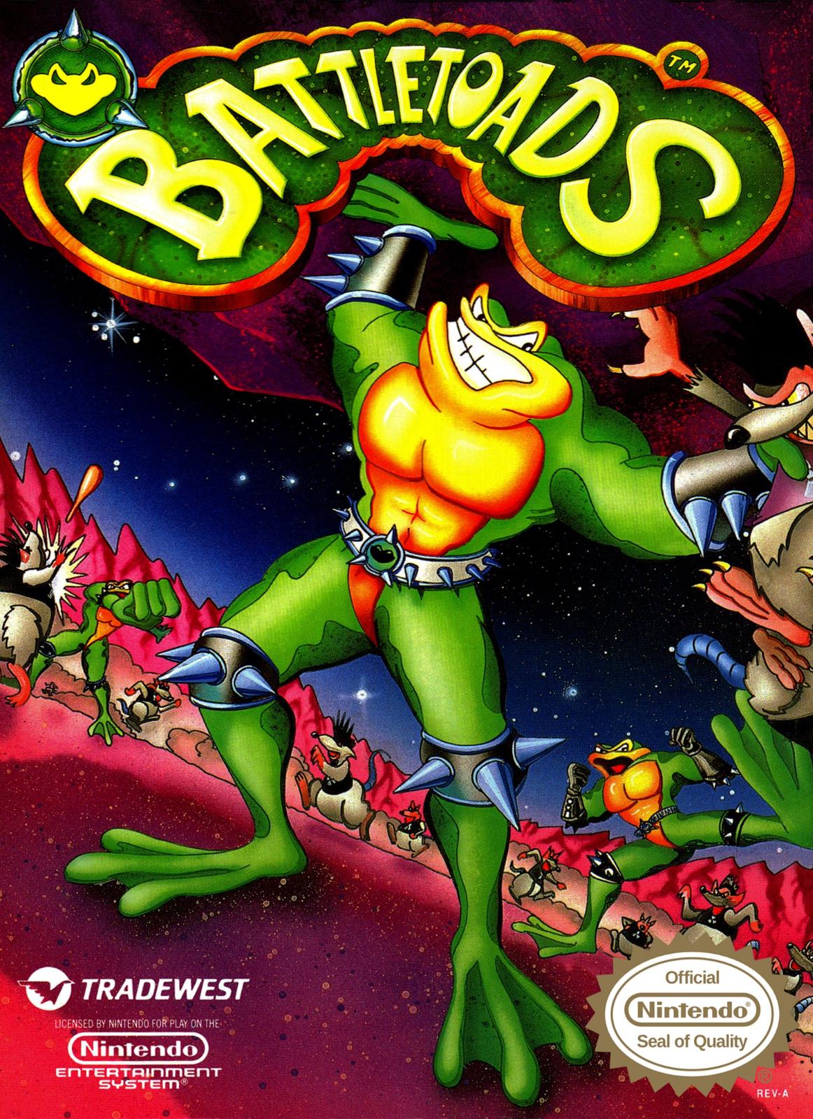 Rosales Super Tech - Battletoads - Video Game - NES