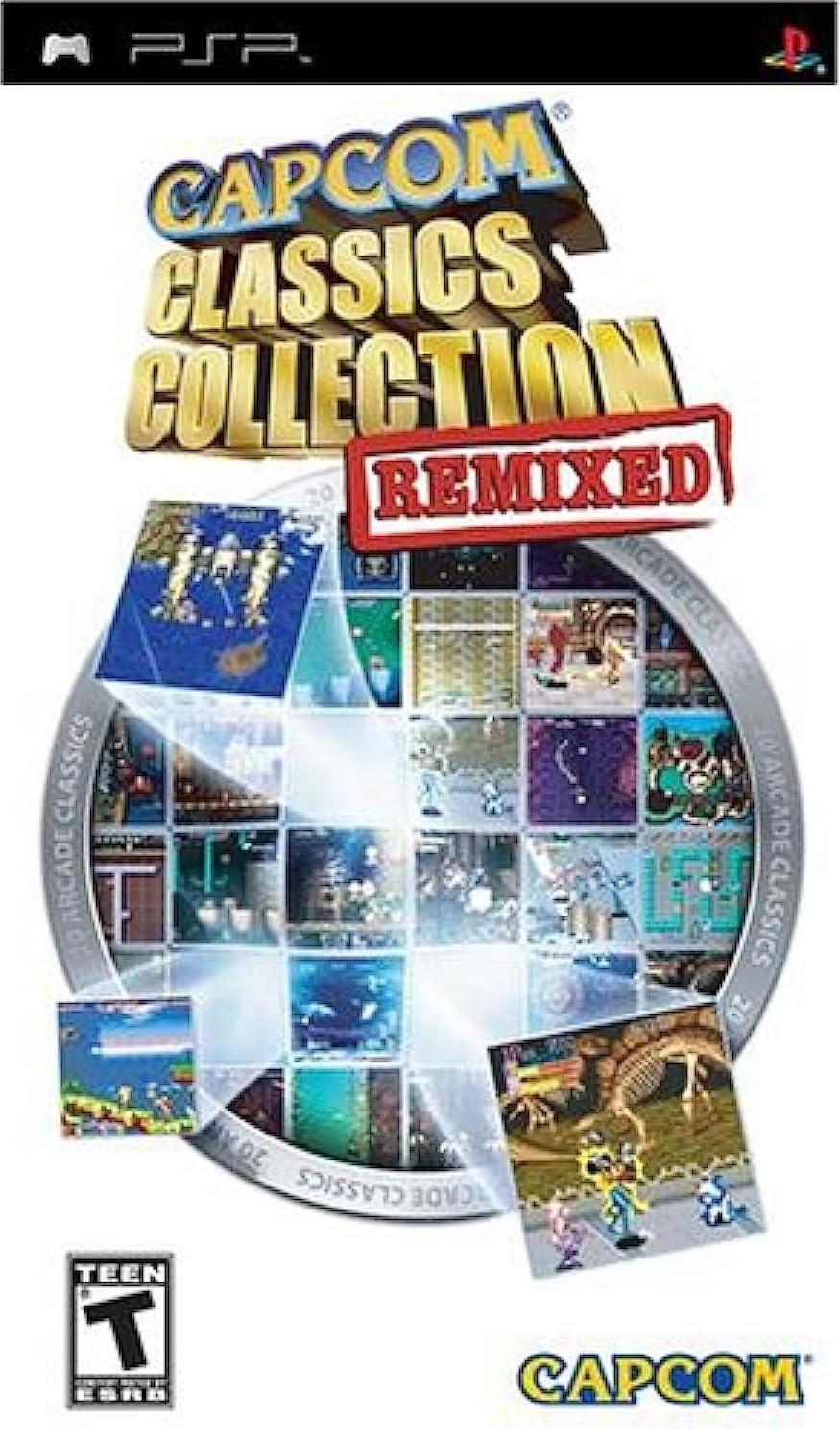 Rosales Super Tech - Capcom Classics Collection Remixed - Video Game - PSP