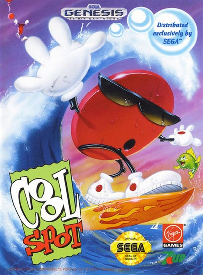 Rosales Super Tech - Cool Spot - Video Game - Sega Genesis