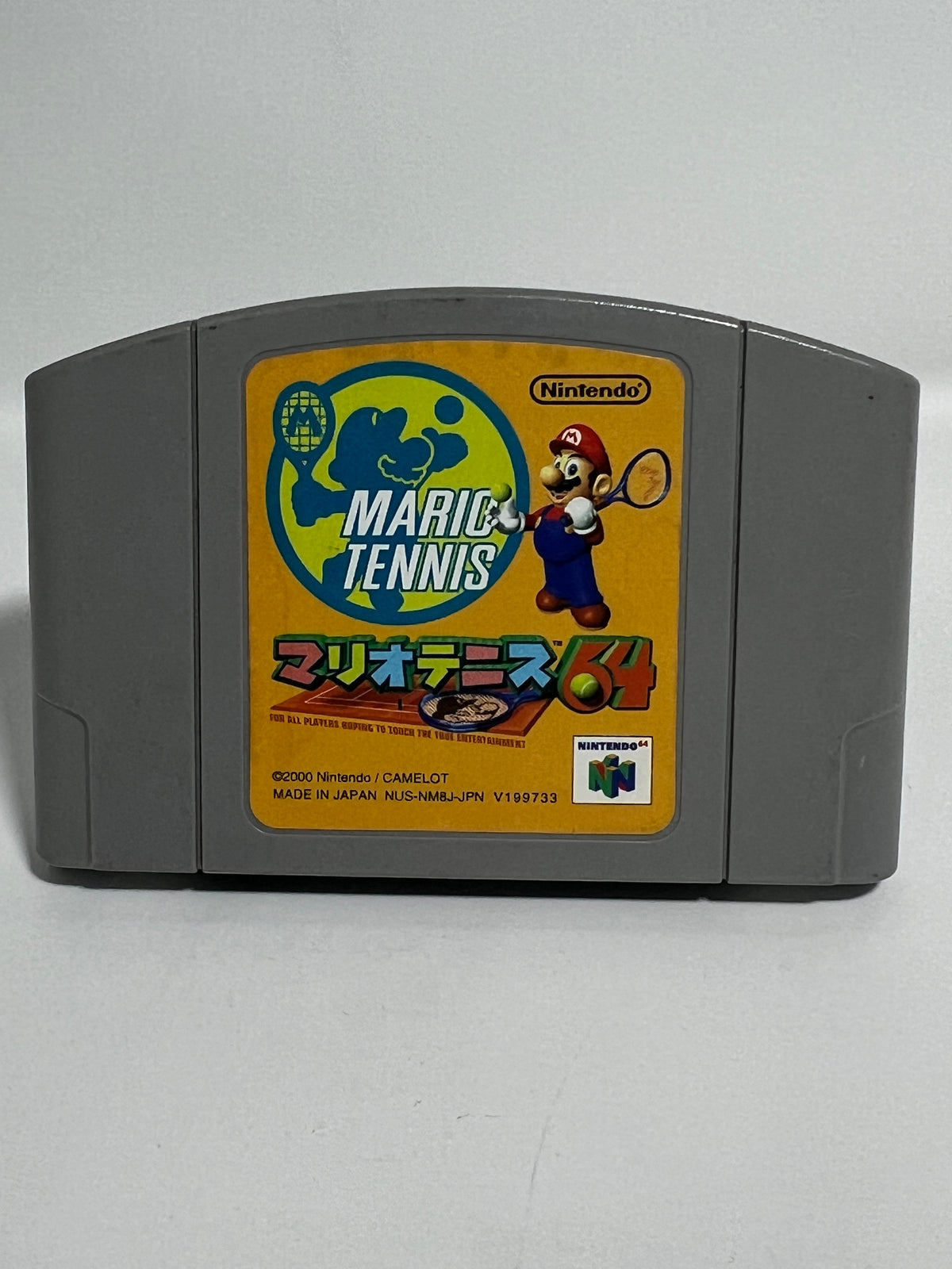 Rosales Super Tech - Mario Tennis 64 (JP) - Video Game - JP Nintendo 64