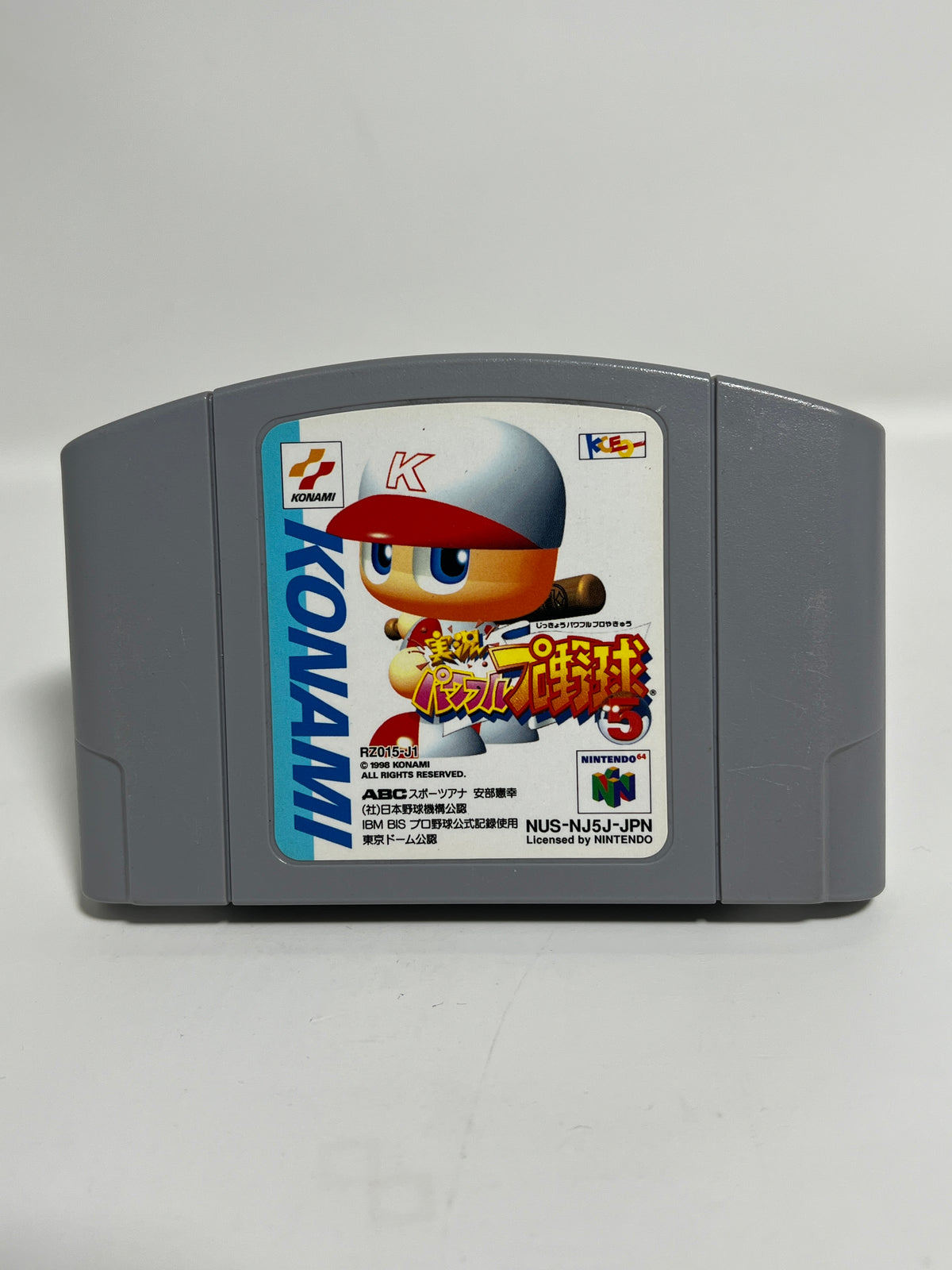 Rosales Super Tech - Jikkyou Powerful Pro Yayuu 5 - Video Game - JP Nintendo 64