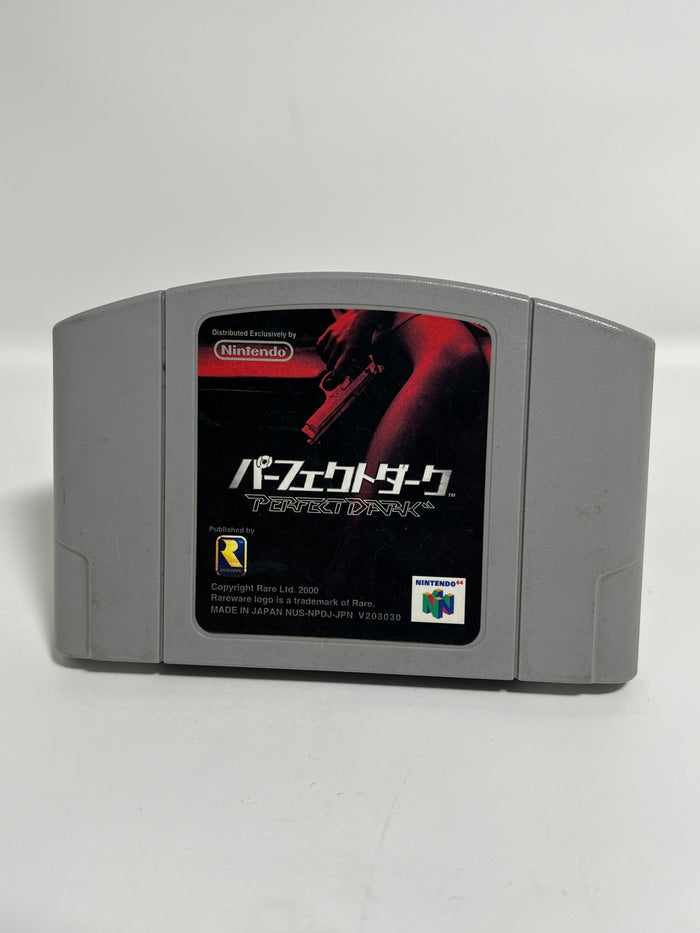 Rosales Super Tech -  Perfect Dark (JP) - Video Game - JP Nintendo 64